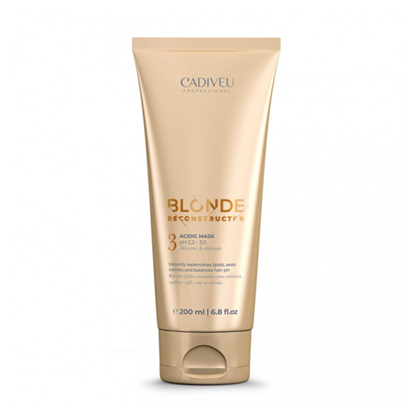 Cadiveu 3 Blonde Reconstructor Acid Mask 200ml