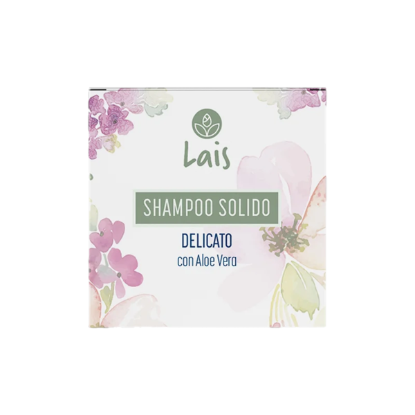 Lais Shampoo Solido Delicato 70 gr Con Aloe Vera