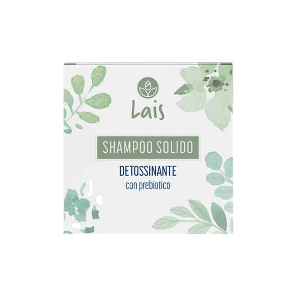 Lais Shampoo Solido Detossinante 70gr Con Prebiotico Sarcosina