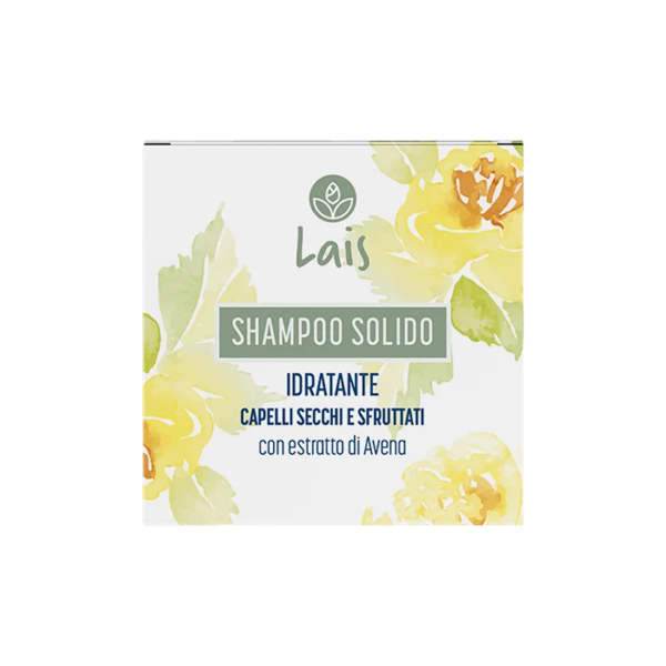 Lais Shampoo Solido Idratante 70gr Con Estratto Di Avena