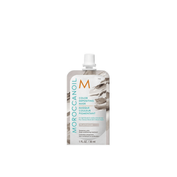 Moroccanoil Color Deposit Mask Platinum - immagine 2