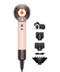Dyson Supersonic Nural Straight + Wavy Phon Rosa Cipria / Oro Rosa - asciugacapelli per capelli lisci e moss